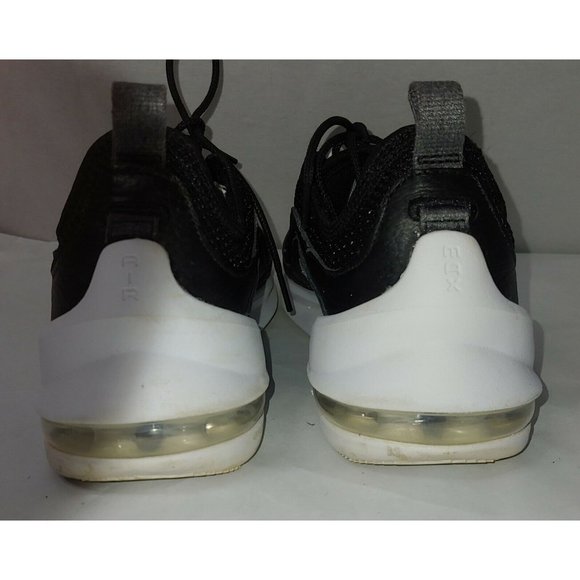 Nike Air Max Estrea Womens 9 Black Athletic Shoes Black White - Picture 4 of 11